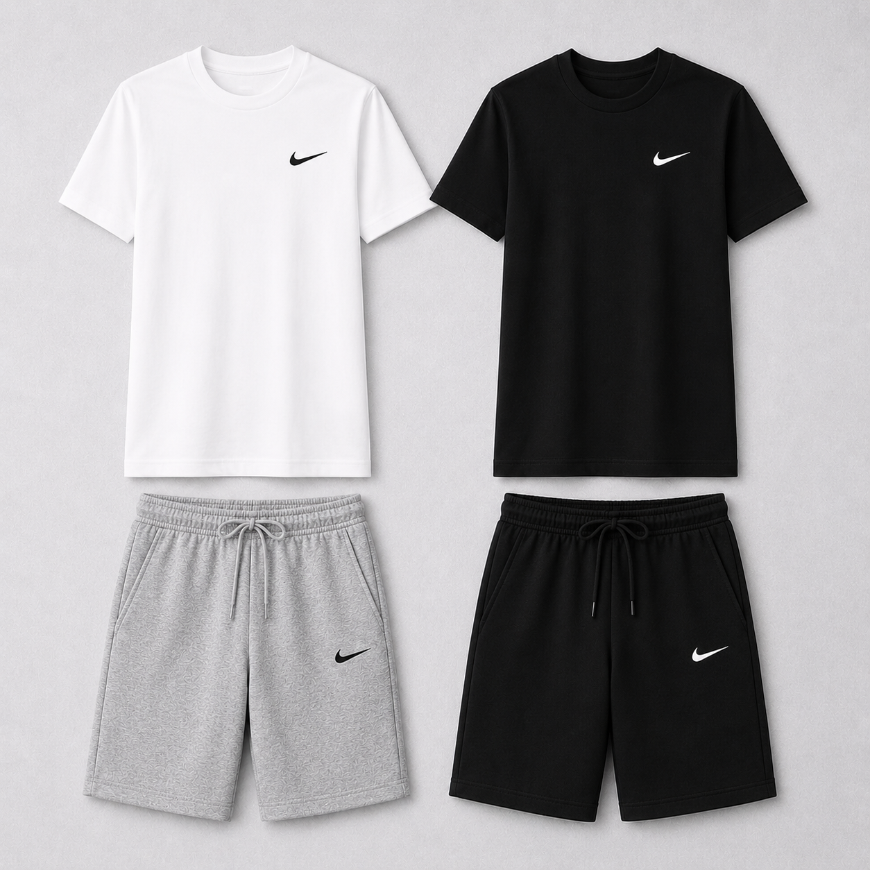 Zestaw 2 kompletów Nike koszulka + spodenki