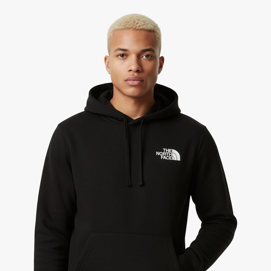 Czarna bluza z kapturem The North Face