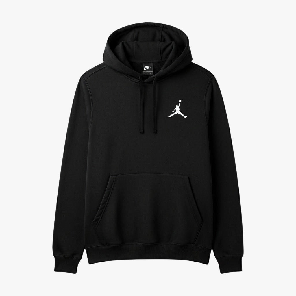 Czarna bluza z kapturem Jordan