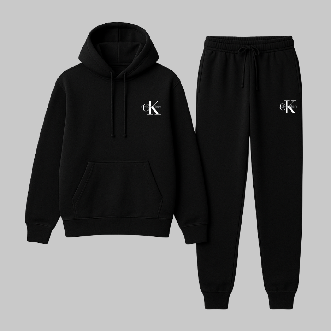 Czarny komplet dresowy Calvin Klein